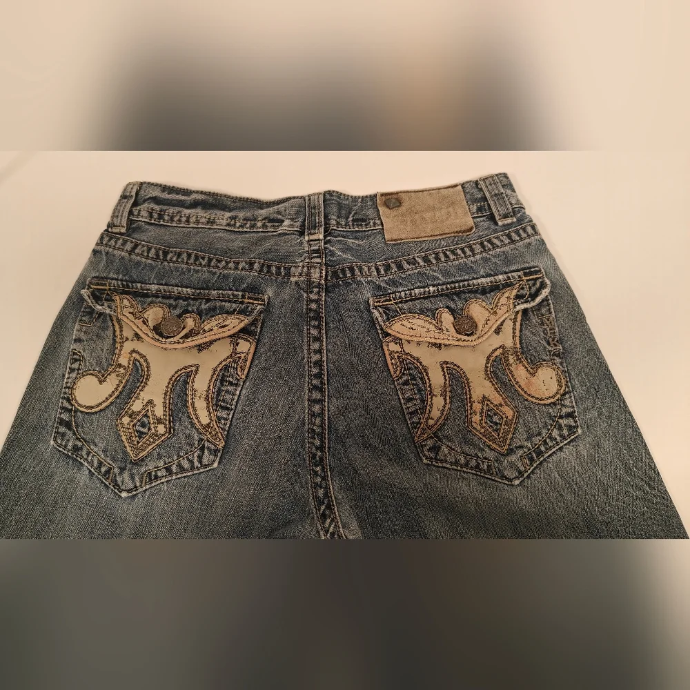 MEK Denim Maldives Boot cut 34x34 Button Fly - Picture 3 of 7